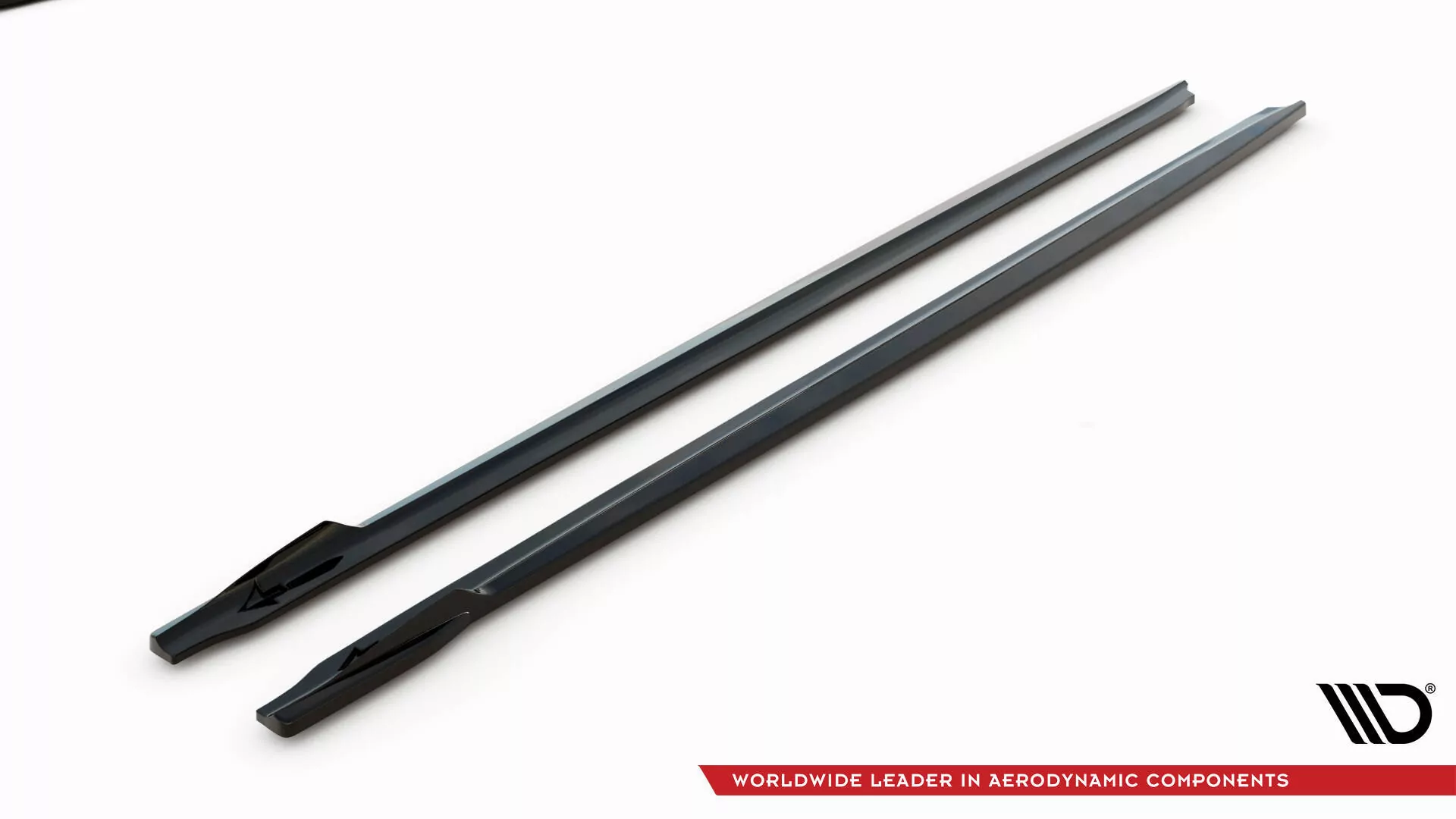 Seitenschweller Ansatz Für BMW M550i / M550d Limousine G30 / G30 Facelift  Schwarz Hochglanz