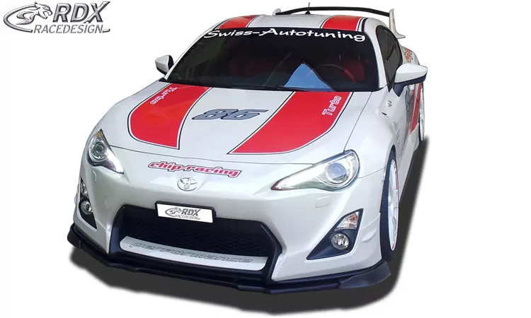 RDX Frontspoiler VARIO-X für TOYOTA GT86 (Passend an Fahrzeuge mit Aero-Paket) Frontlippe Front Ansatz Vorne Spoilerlippe