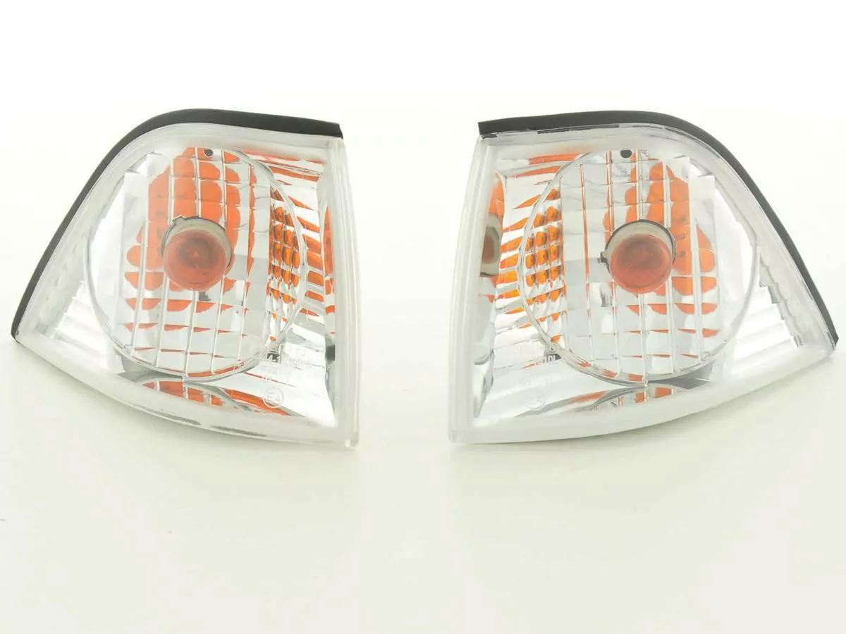 Frontblinker Blinker Set BMW 3er Coupe/Cabrio Typ E36 Bj. 91-98 chrom