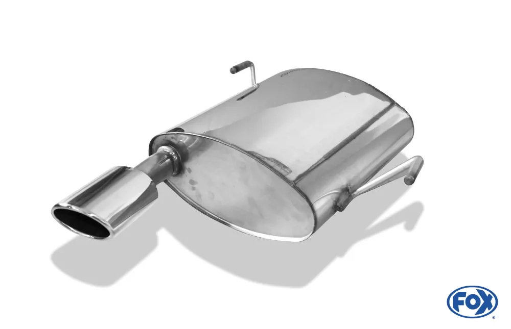 Peugeot 206 SW  Endschalldämpfer - 106x71 Typ 32