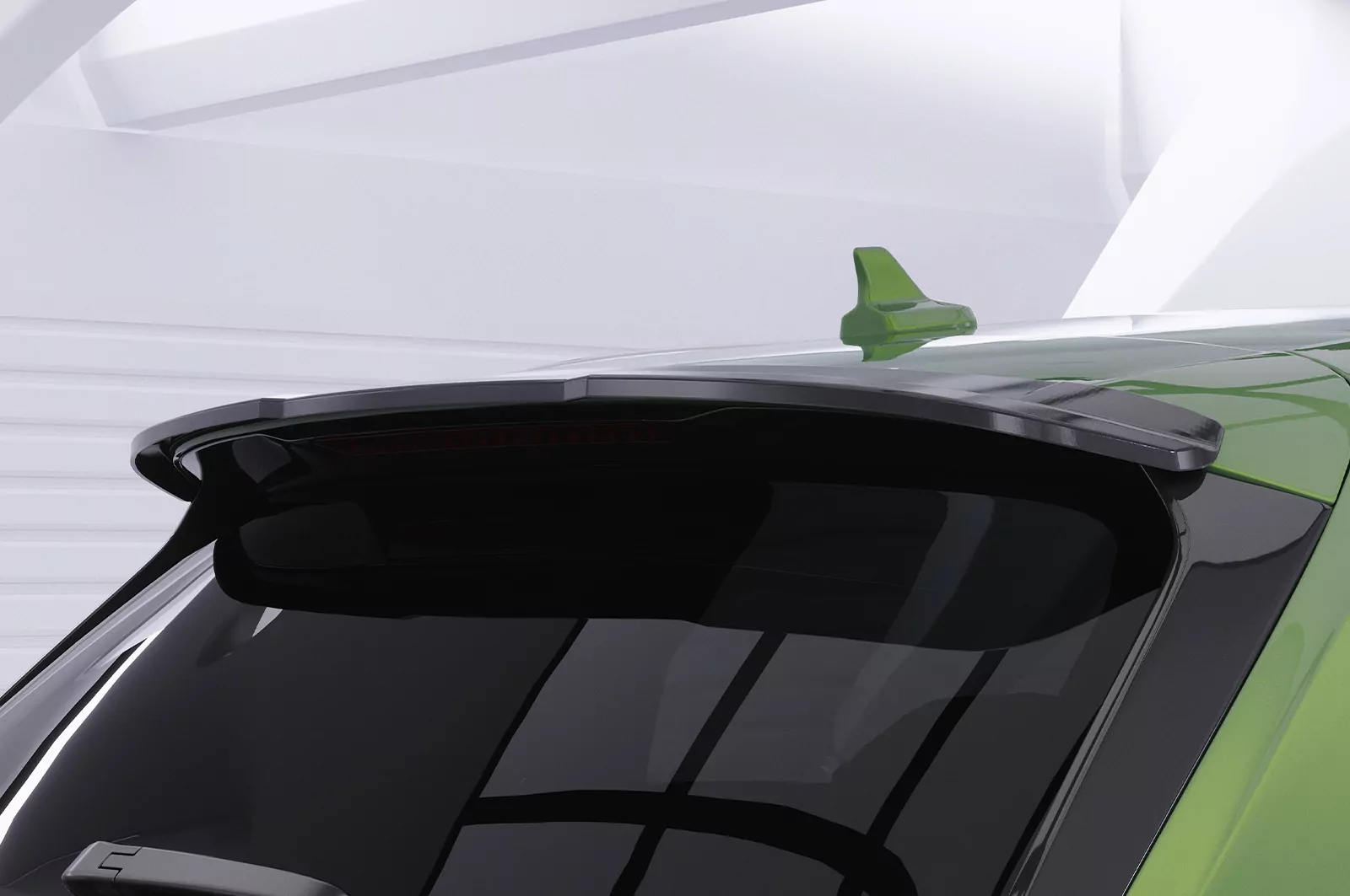 Heckflügel mit ABE für Audi Q5 (FY) HF974 Schwarz Strukturiert