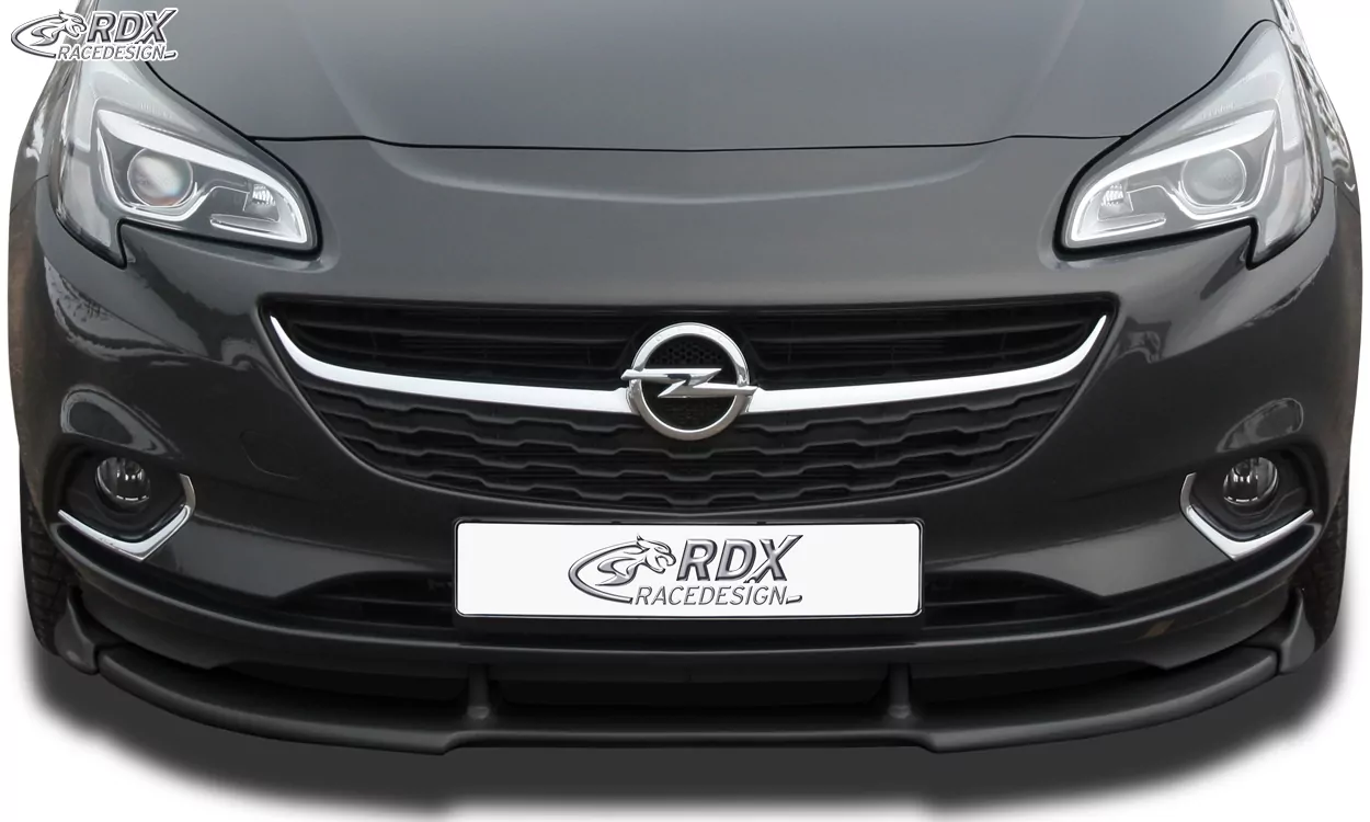 RDX Frontspoiler VARIO-X für OPEL Corsa E Frontlippe Front Ansatz Vorne Spoilerlippe