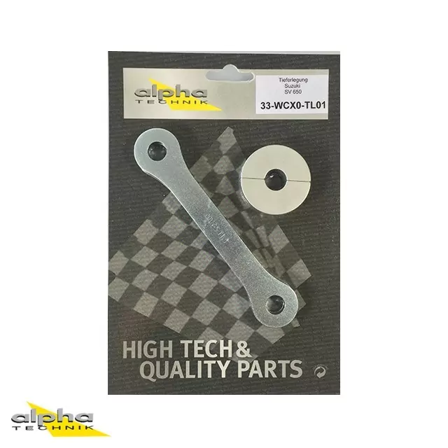 alpha Technik Tieferlegungssatz 35mm Suzuki SV650 Typ WCX0 WCX1 Modelljahr 2016-