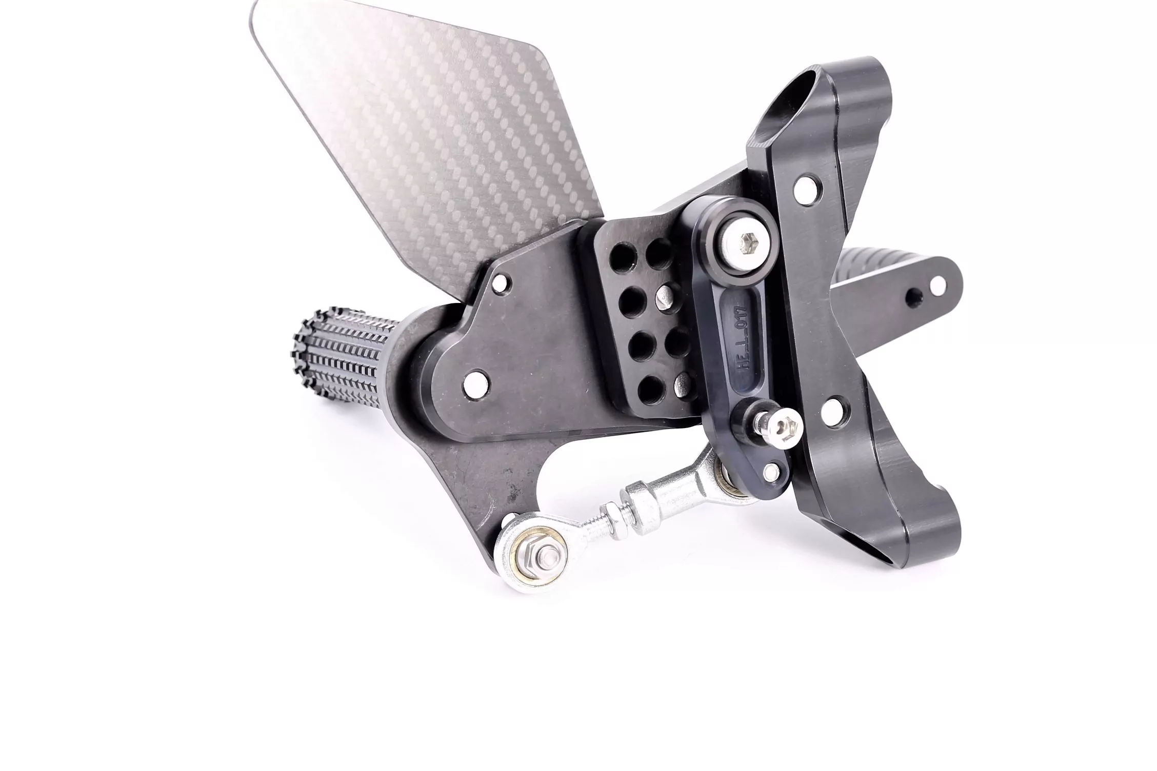 MG Biketec Sportfussrastenanlage / Rastenanlage / Fußrastenanlage, Umkehrschaltung, ABE, gültig in D - A - CH für Ducati 959 Panigale V2 ab 2016-2019