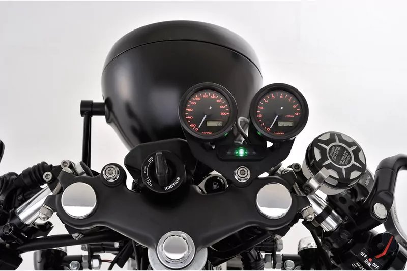 DAYTONA VELONA, Digitaler Tachometer mit Halter, Ø 48 mm