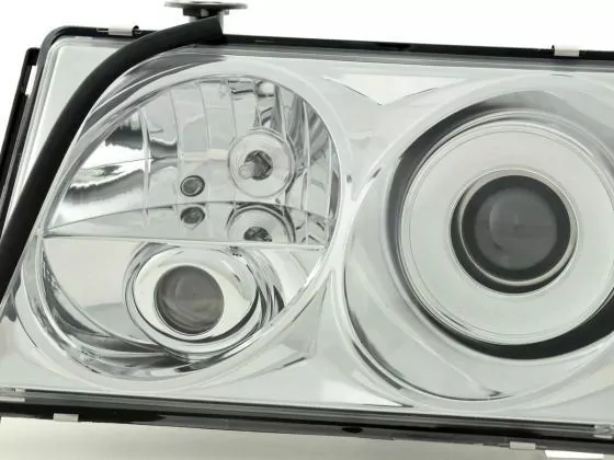 Scheinwerfer Set Mercedes E-Klasse Typ W124 Bj. 94-96 chrom