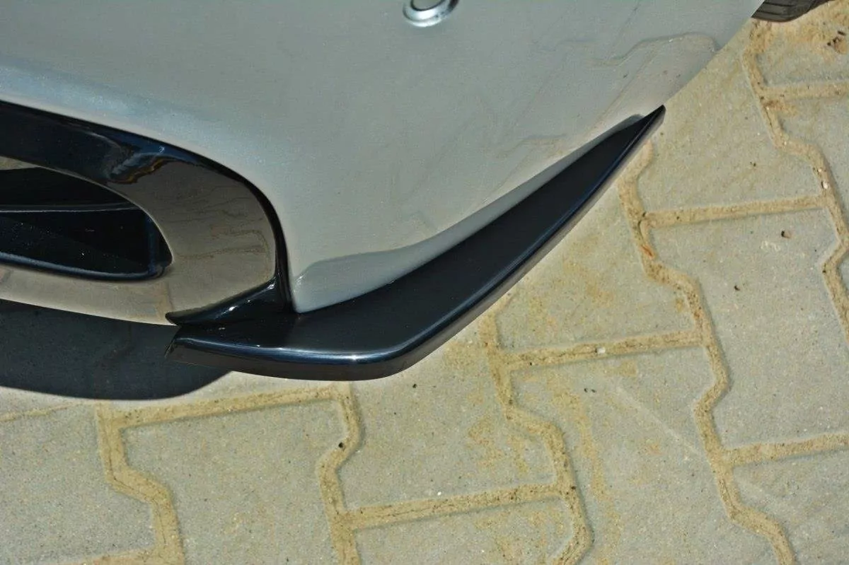 Heck Ansatz Flaps Diffusor Passend Für Diffusor Passend Für BMW 1er E87 Standard/M-Performance Schwarz Hochglanz Schwarz Hochglanz