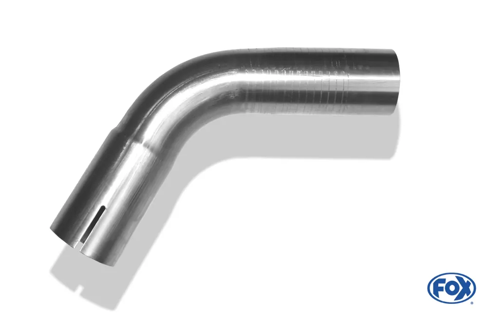 Uni-Rohrbogen 60° geweitet - d1Ø 50mm  Schenkellänge L1: ca. 110mm - Radius: 66mm