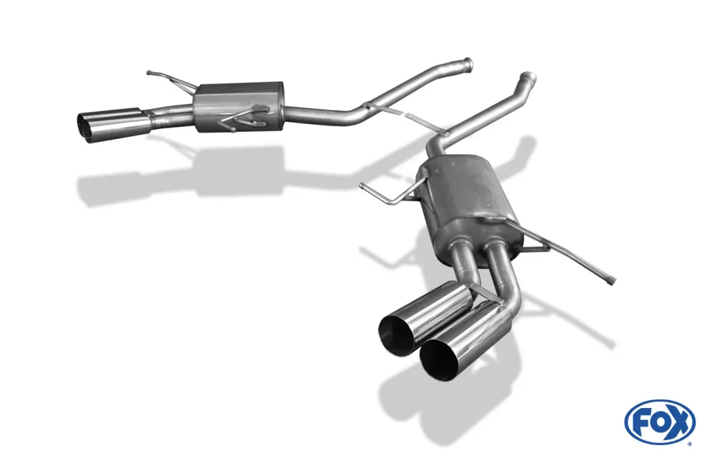 Mercedes M-Klasse Typ W164  Endschalldämpfer rechts/links - 2x76 Typ 10 rechts/links