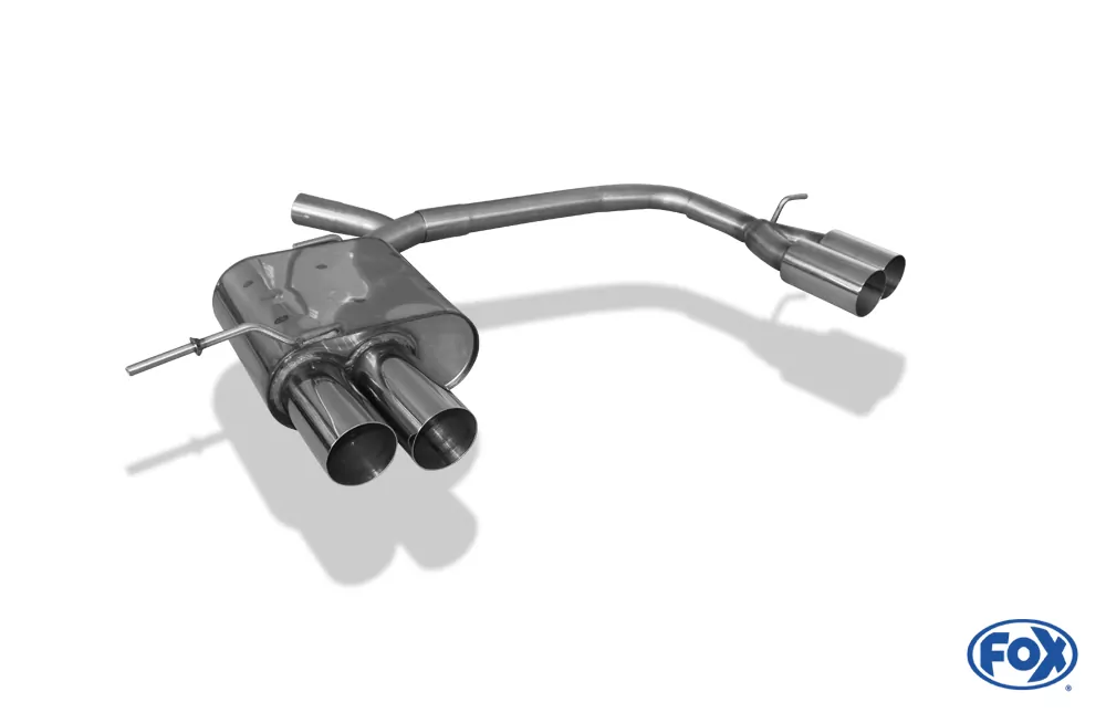 BMW E87 118d 120d  Endschalldämpfer Ausgang rechts/links  - 2x76 Typ 10 rechts/links