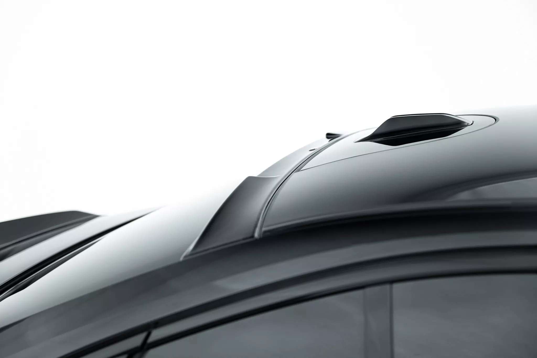 Heckscheiben Spoiler Für BMW 5er / I5 M-Paket G60 Schwarz Hochglanz