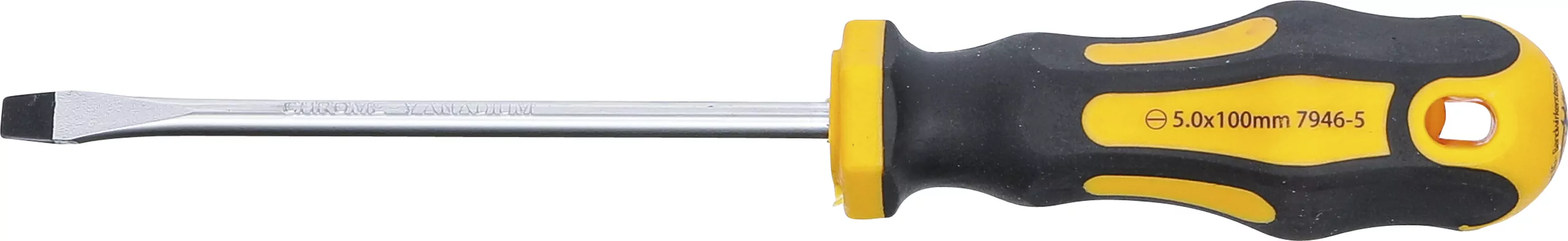 Schraubendreher | Schlitz 5 mm | Klingenlänge 100 mm