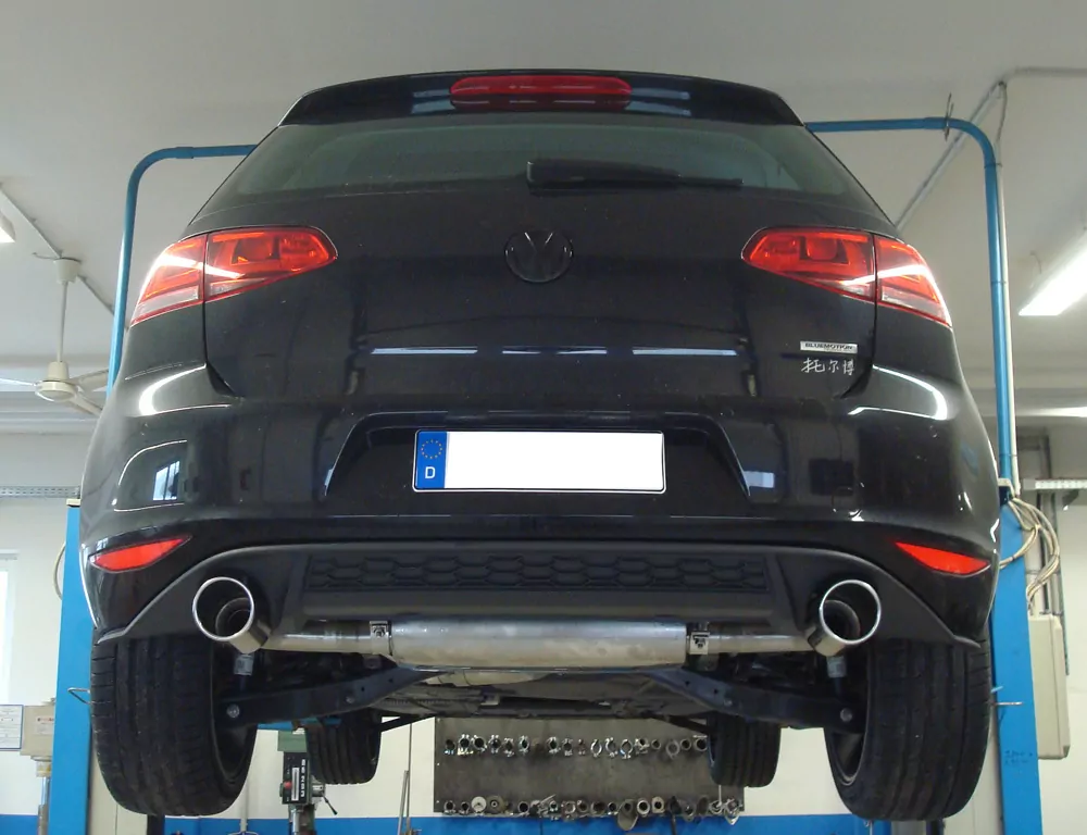 VW Golf VII - 2,0l GTI  Endschalldämpfer rechts/links - 1x100 Typ 16 rechts/links