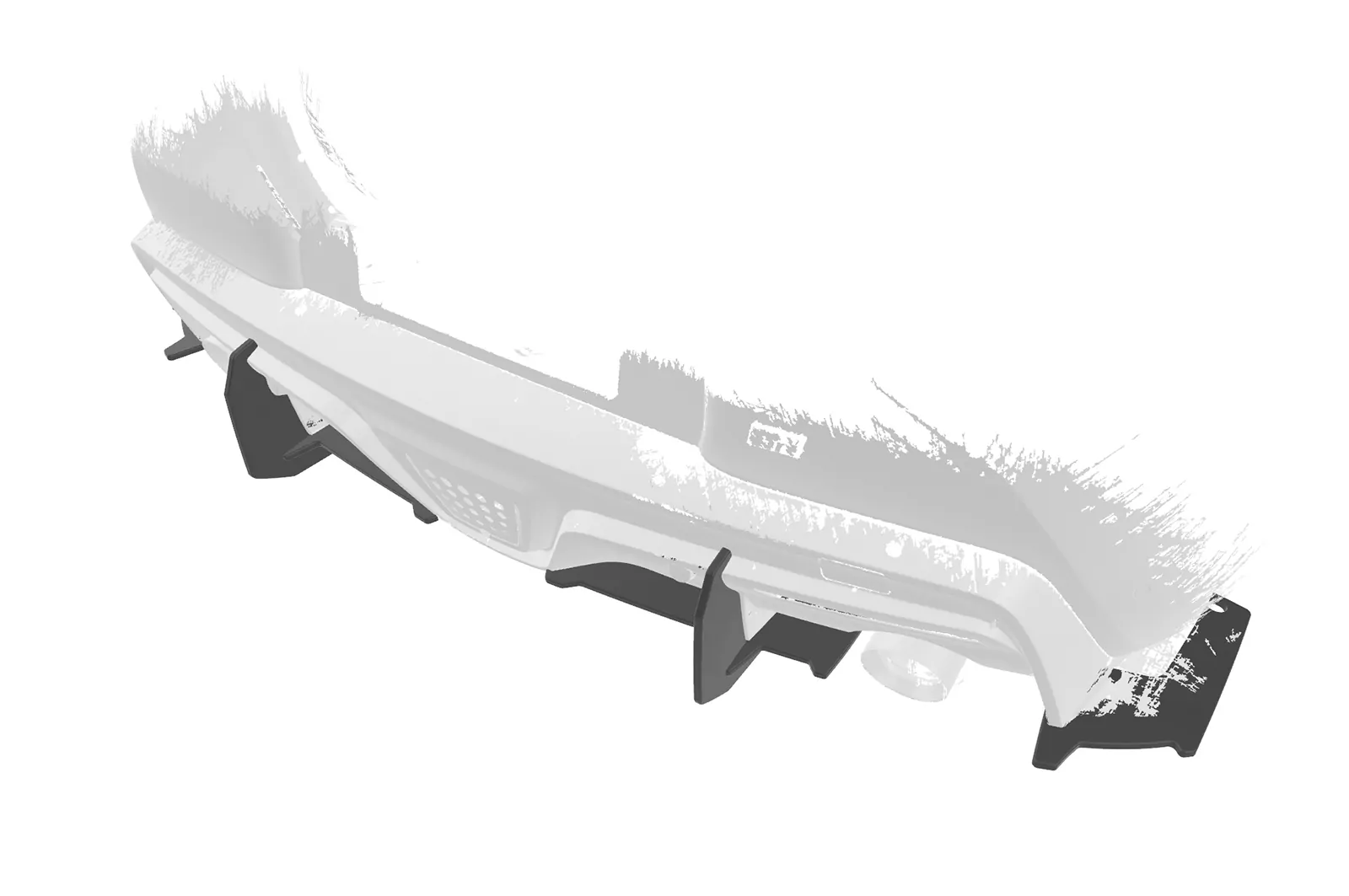 Racing Diffusor / Heckansatz für Toyota GR Supra (A90) HA408