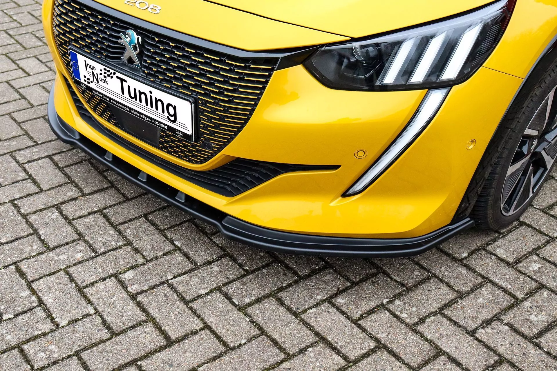 Cuplippe Frontspoilerlippe für Peugeot 208 II GT GT-Line