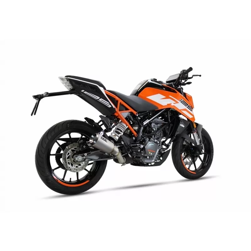 IXIL RB Edelstahl Endtopf KTM 125/390, 17-, RC 125/390, 17- E-geprüft