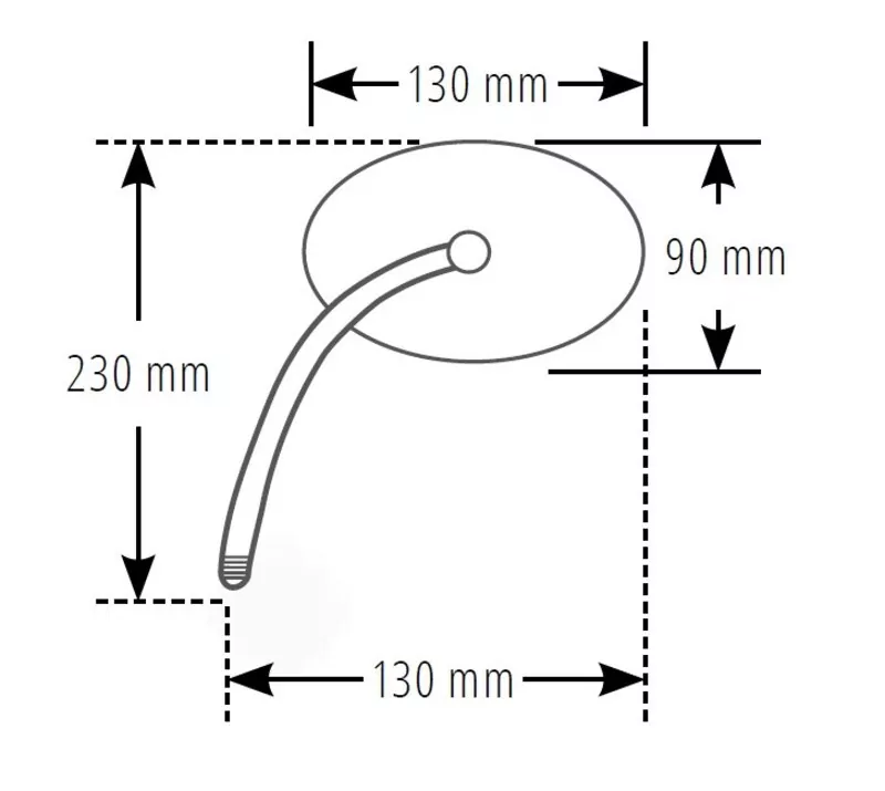 SHIN YO Spiegel Joker Schwarz Universal (Paar)