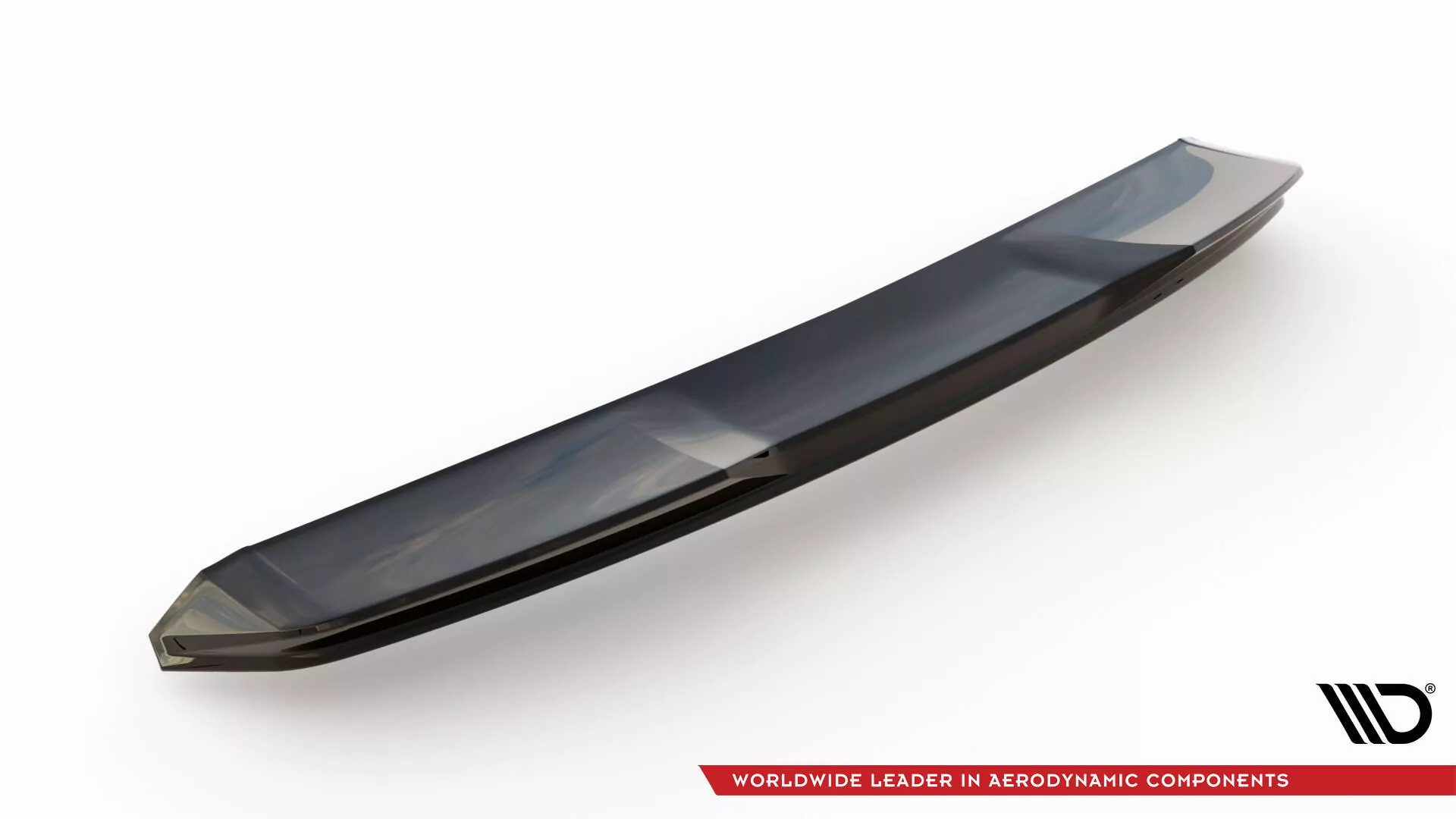 Spoiler CAP Für 3DAudi A6 Avant / A6 Allroad / A6 S-Line Avant / S6 Avant C8 / C8 Facelift Schwarz Hochglanz