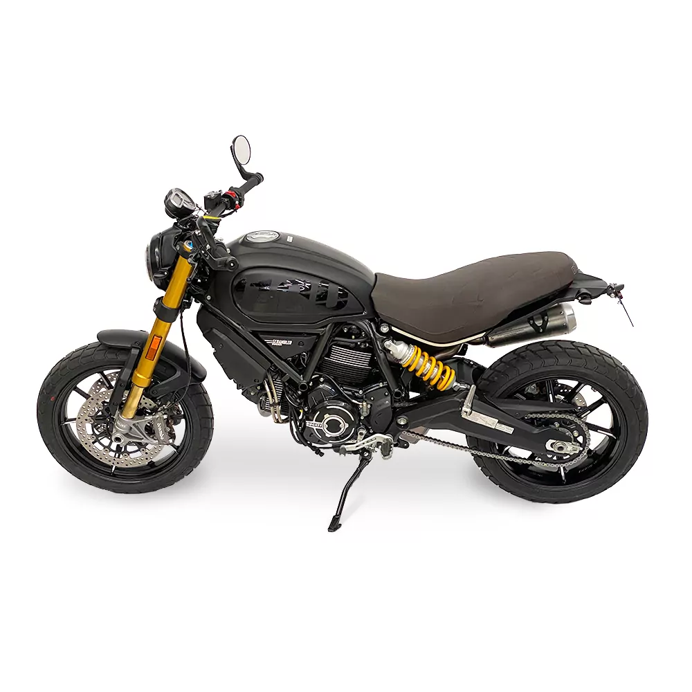 alpha Technik Kennzeichenhalter für Ducati Scrambler 1100 Pro und Sport Pro; Typ 1K; Modelljahr 2020-