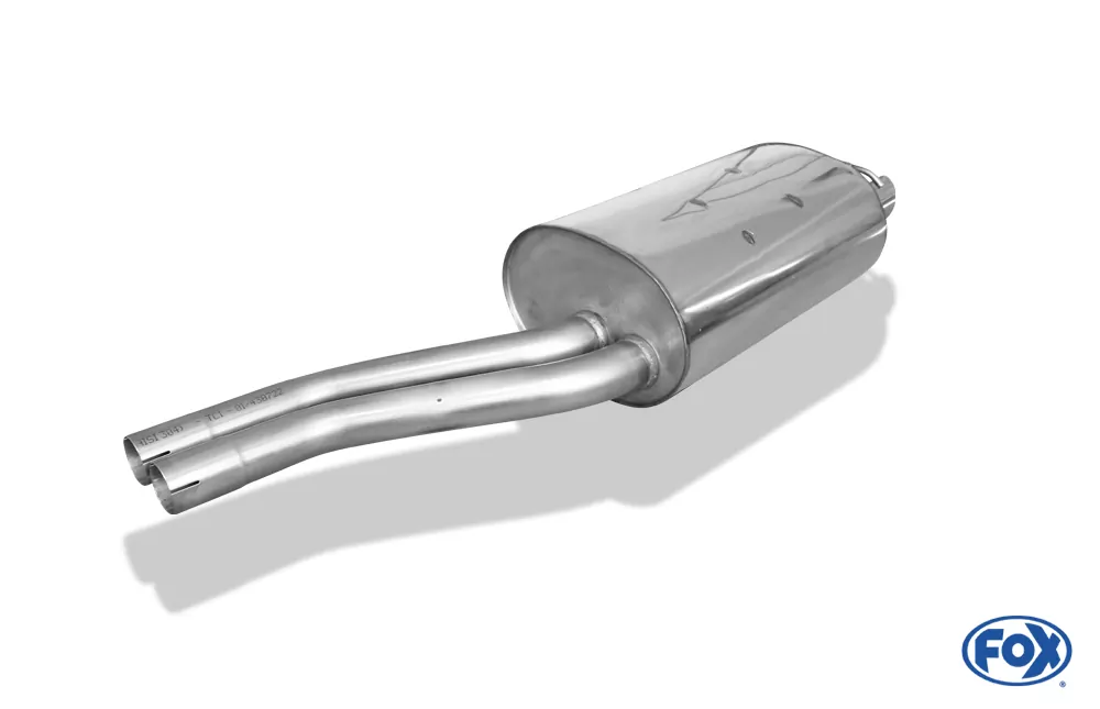 BMW X3  Endschalldämpfer - 135x80 Typ 53