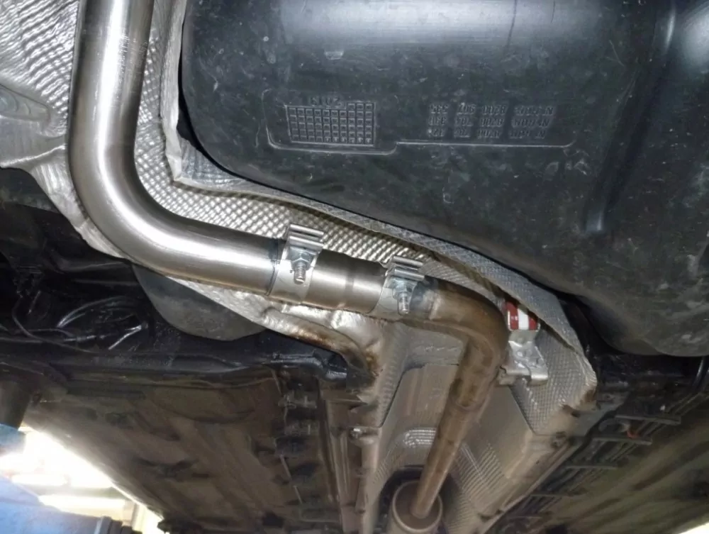 Renault Megane III Schrägheck/ Coupe  Endschalldämpfer - 2x80 Typ 12