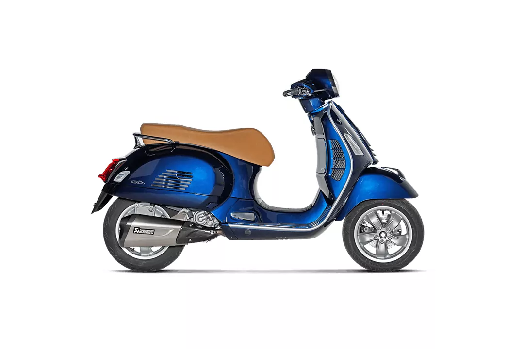 Akrapovic Slip-On Line (SS) Auspuff für Vespa GTS 300 / Sei Giorni 300 II / HPE 2021-