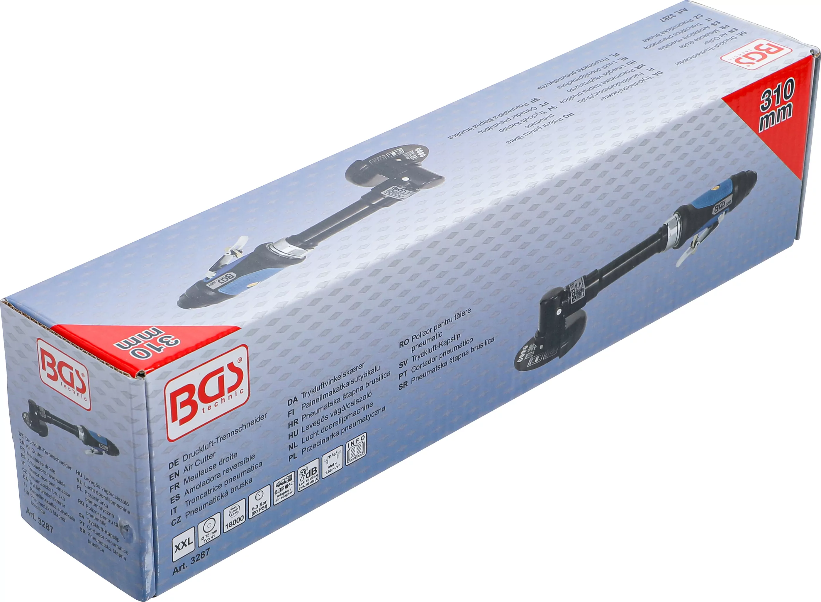 Druckluft-Trennschneider | extra lang | 310 mm