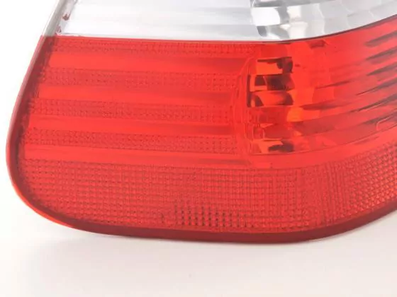 Rückleuchten Set BMW 3er Limo Typ E46 Bj. 01-05 weiß/rot