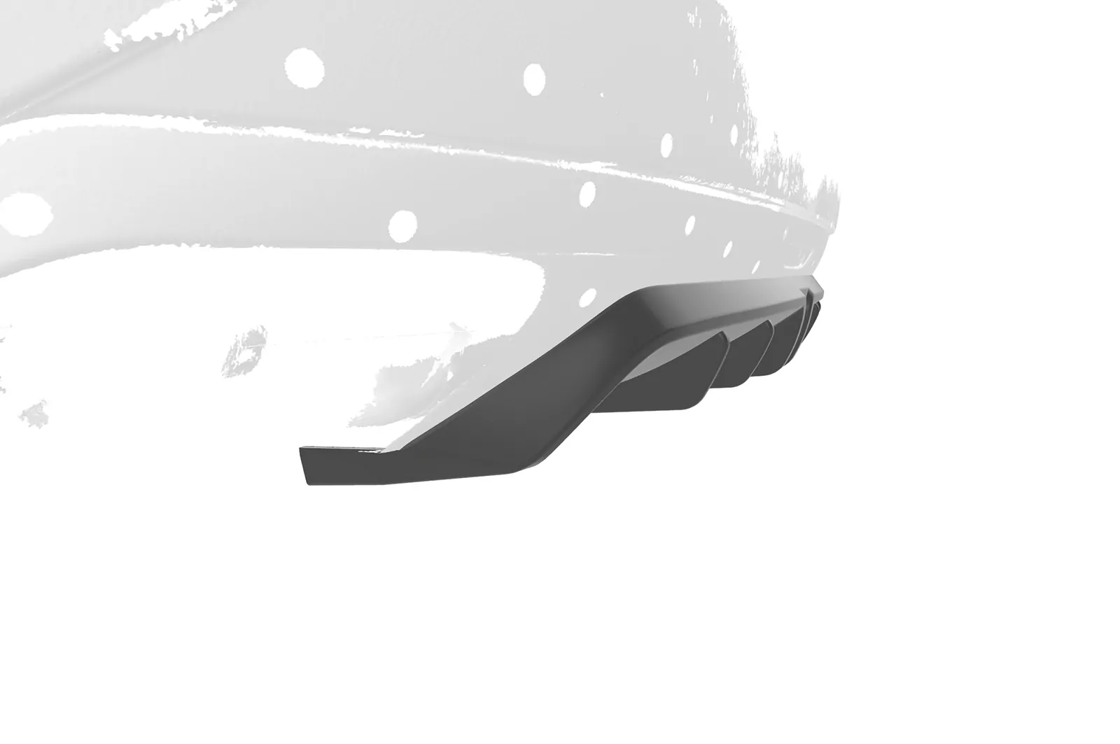 Heckansatz für BMW Z4 (G29) M40i HA285 Schwarz Strukturiert