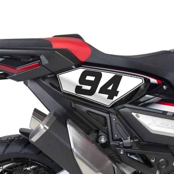 Barracuda Seitendeckel Aufkleber Satz Honda X-ADV Modelljahr 2017-2020