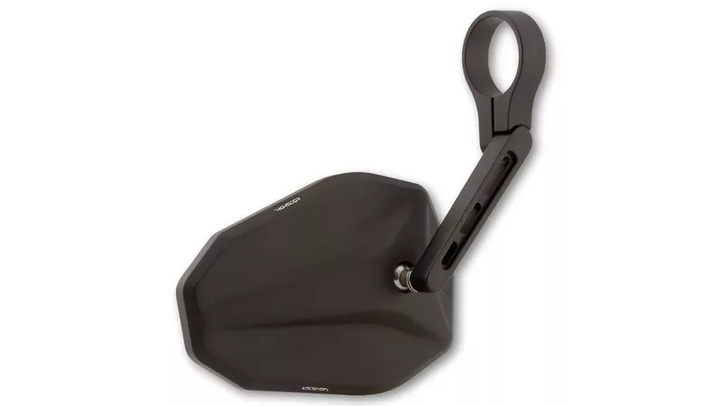 HIGHSIDER pro Bar End Mirror Victory-Blast Black Short (1pc)