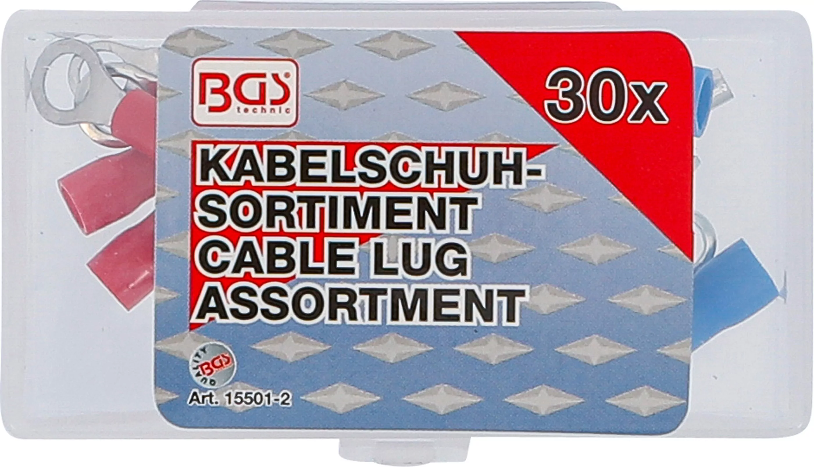 Kabelschuh-Sortiment | 30-tlg.