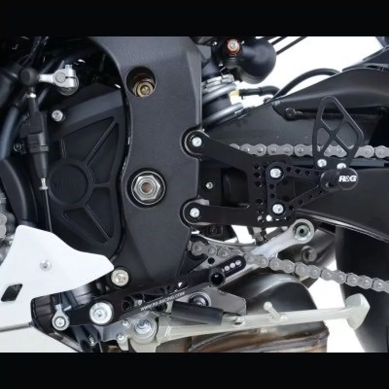 NEW R&G Racing Fußrastenanlage Yamaha YZF R1 / R1 M 2015-