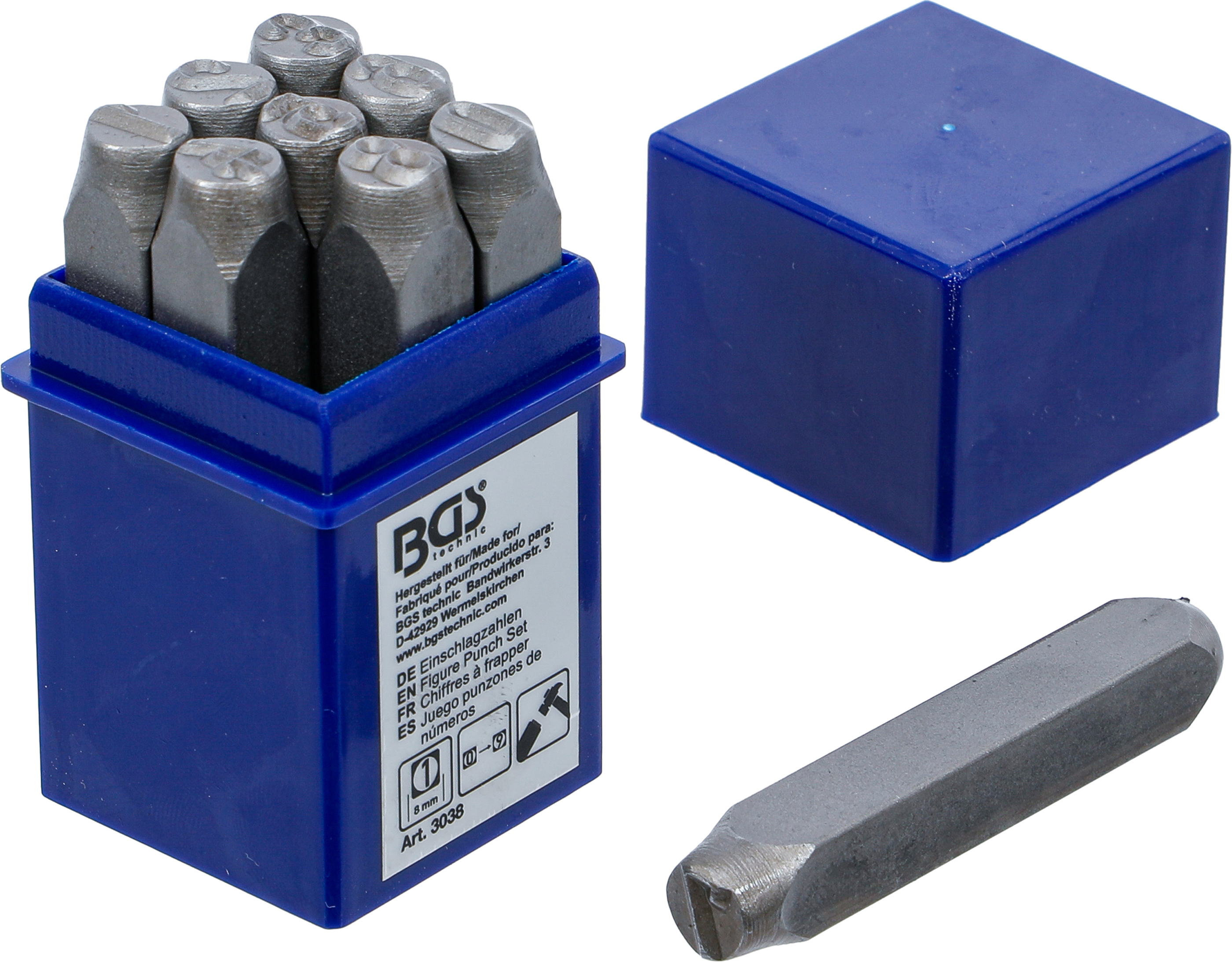 Einschlagzahlen | 8 mm