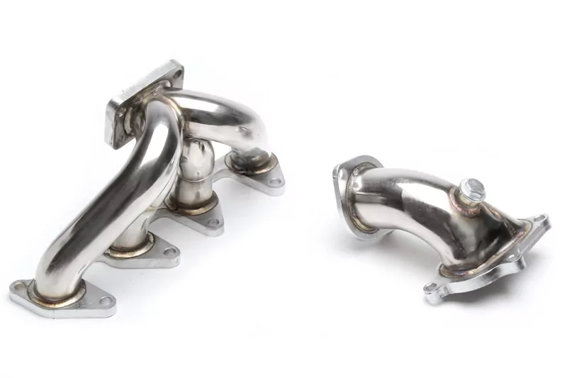 TA Technix Edelstahl Turbokrümmer mit T25 Flansch/ passend für Opel Ascona C/Astra F/Calibra/Omega A/Vectra A mit C20 NE+C20ZE Motoren