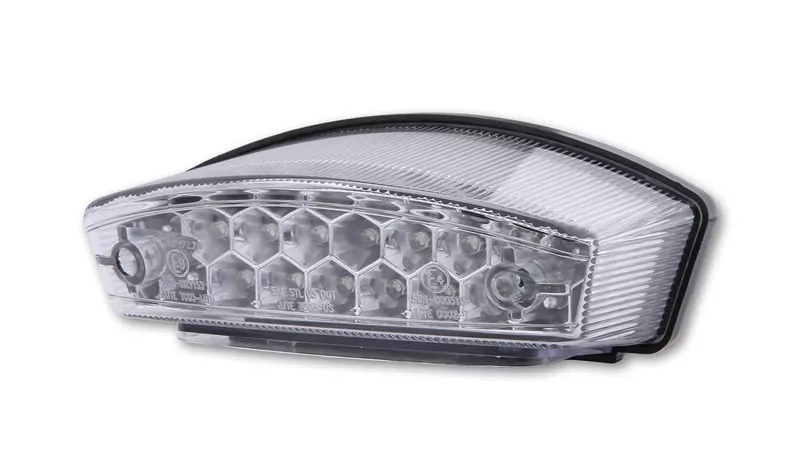 SHIN YO Monster LED Rücklicht Transparent E-Geprüft (1Stck)
