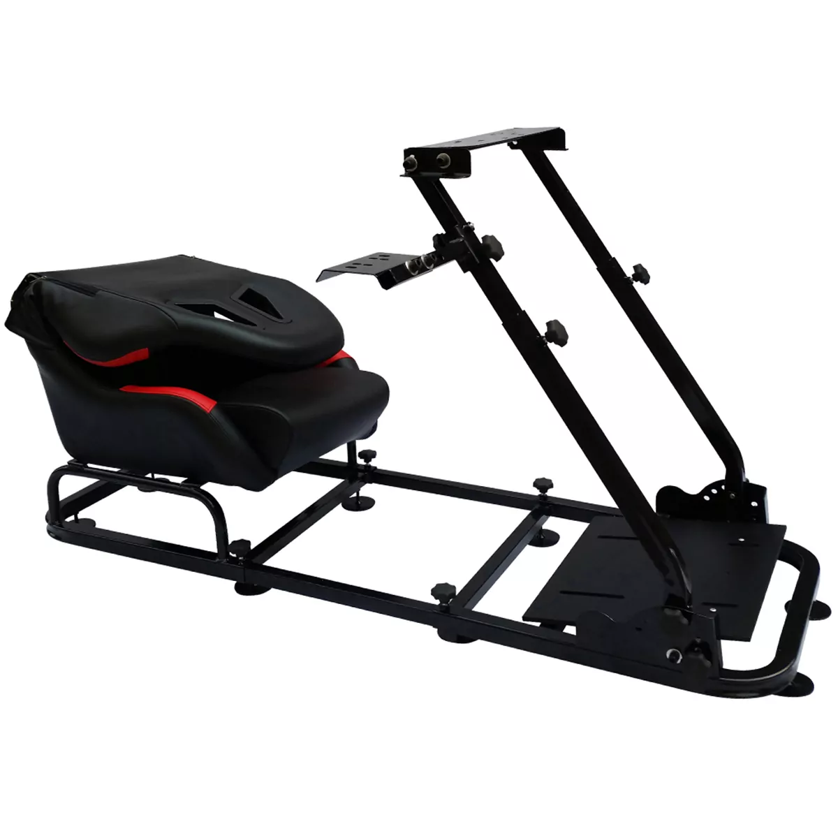 FK Gamesitz Spielsitz Rennsimulator eGaming Seats Monaco schwarz/rot