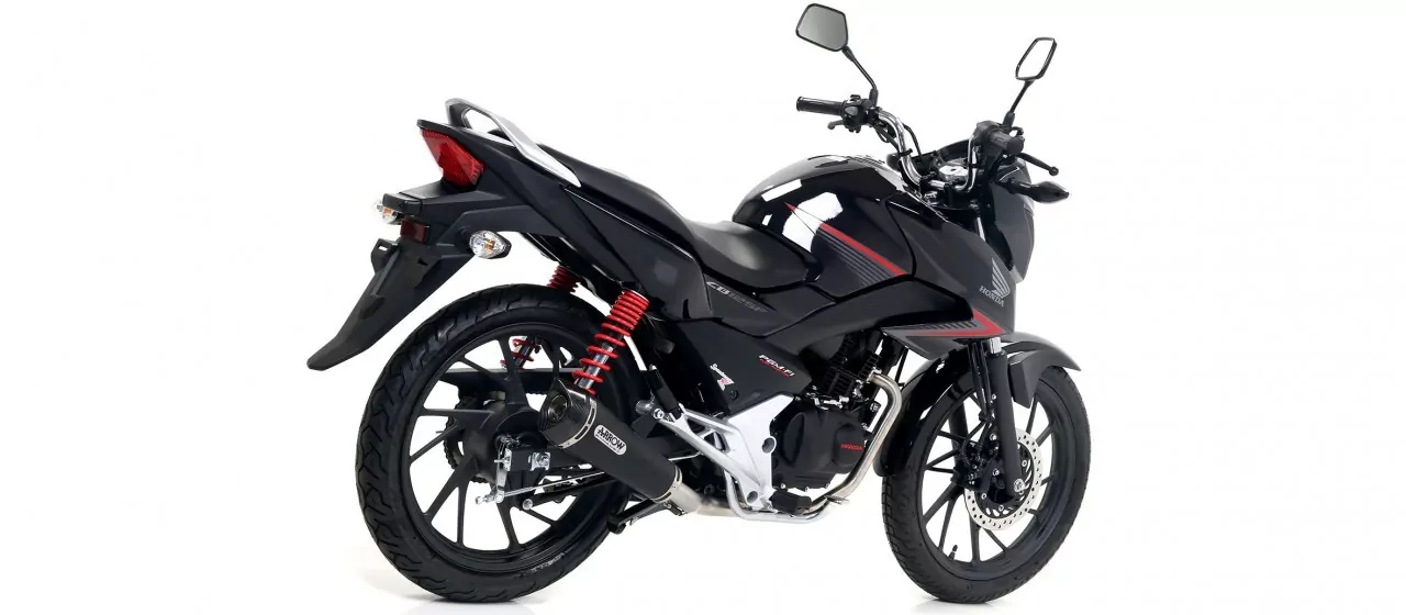 Arrow X-Cone Edelstahl HONDA CB 125 F 17-20