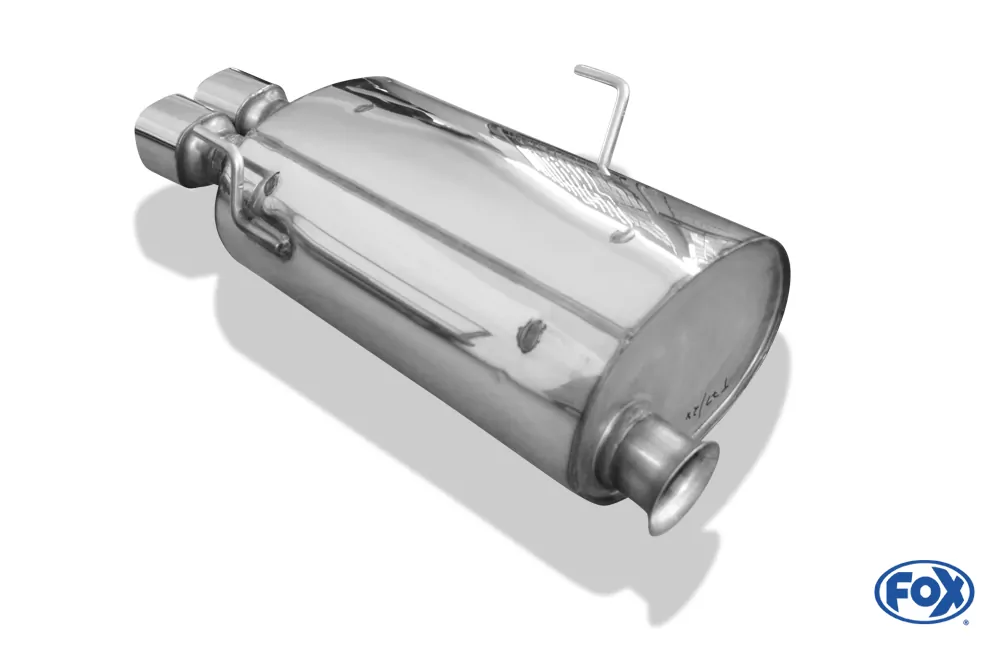 Peugeot 406 Break  Endschalldämpfer - 2x88x79 Typ 71