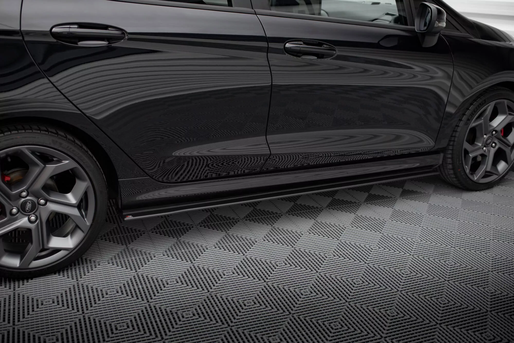 Robuste Racing Seitenschweller Ansatz Für Für Ford Fiesta Mk8 ST / ST-Line