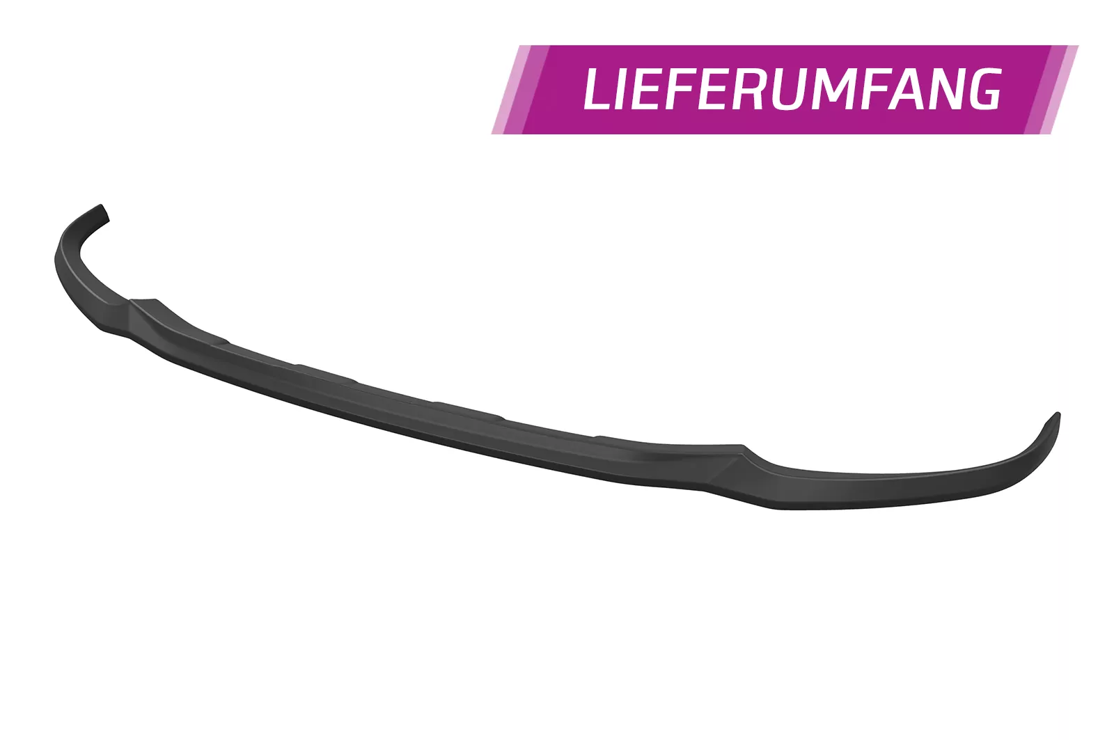 Cup-Spoilerlippe mit ABE für BMW X3 G01 CSL581 Schwarz Strukturiert