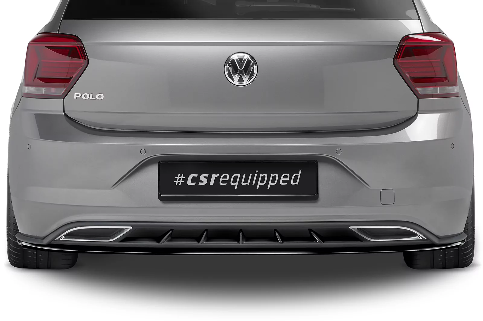 Heckansatz unten für VW Polo VI 2G R-Line HA222