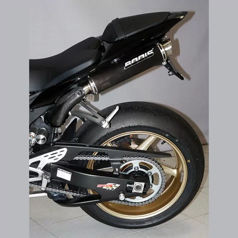Bodis GP1 schwarz Auspuff Yamaha YZF R1 2009-2014 RN 22