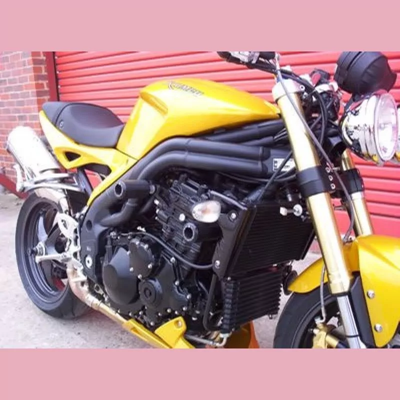 R&G Racing Sturzpads front "No Cut" Triumph Speed Triple 1997-2007