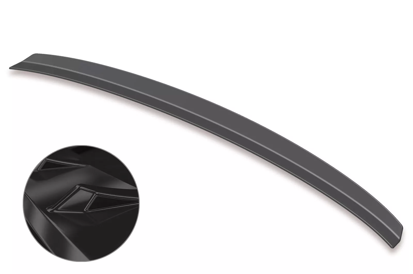 Heckflügel mit ABE für VW Passat B7 Typ 3C Glossy (schwarz hochglanz)