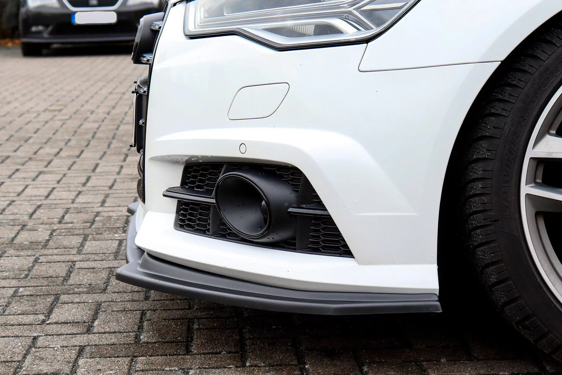 Cup Frontspoilerlippe V2 für Audi A6 S-Line+ S6 4G C7