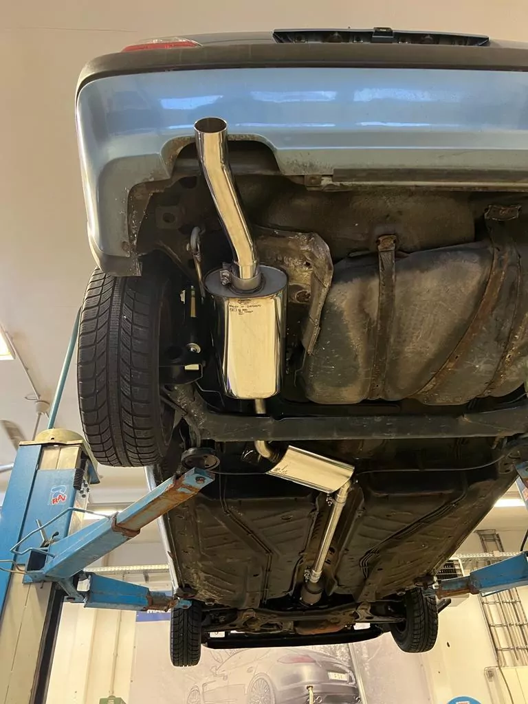 VW Golf II Typ 19E  Endschalldämpfer - 1x63 Typ 23