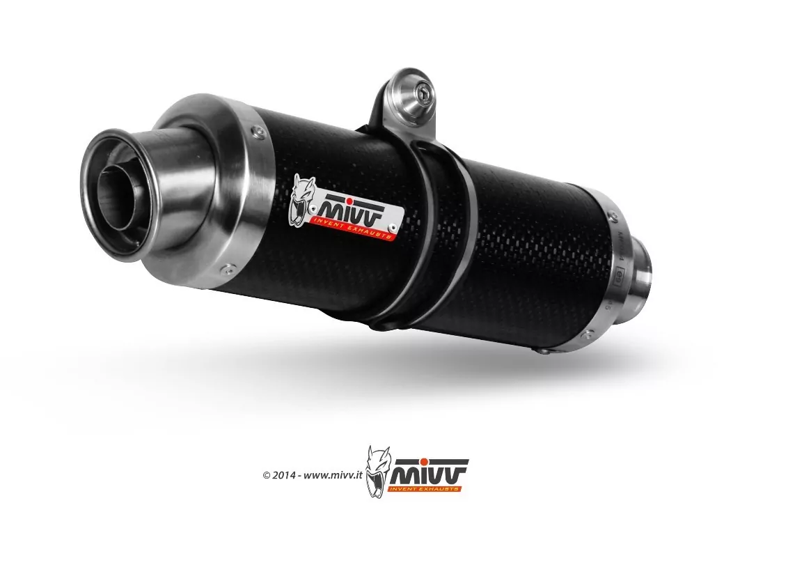 MIVV GP Carbon Kawasaki Ninja 300 R ´13/16 - Z 300 ´15/16