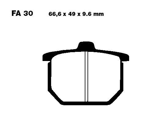 Ebc-fa30 (fa29 / 30 / 31 Sind Identisch) (=11,10,9mm)