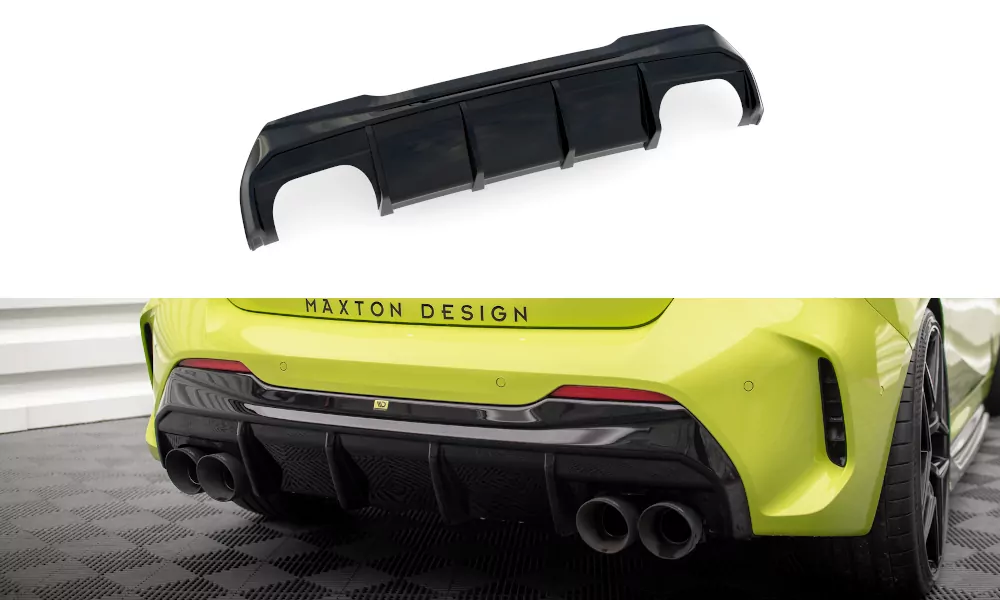 Diffusor Heck Ansatz V.3 Für BMW 1er F40 M-Paket/ M135i (Doppelauspuffversion)